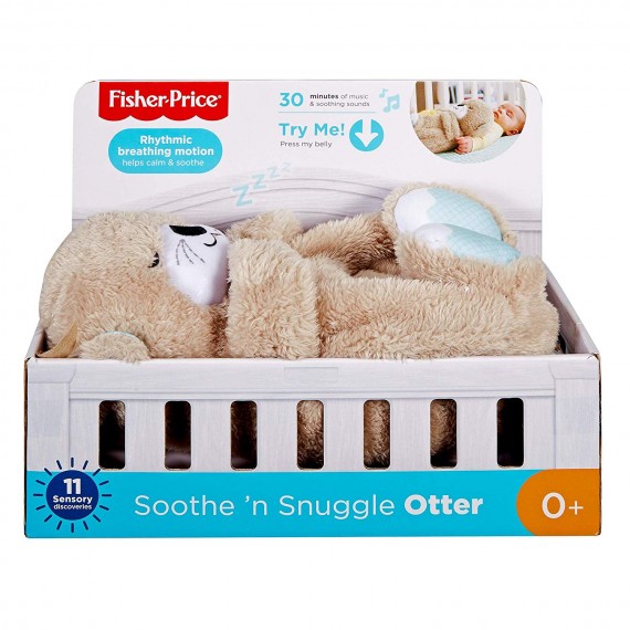 Lontra Rilassante Soffici Suoni con Vibrazioni Calmanti e Musica FISHER PRICE FXC66