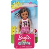 Barbie Chelsea FRL81 Bambola con Top e Stampa di un Cucciolo alta 15 cm