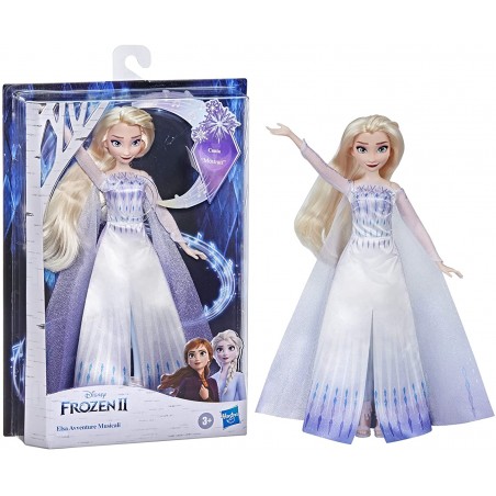 Hasbro ‎E8880IC1 Disney Frozen II Elsa Cantante Canzone Mostrati dal Film Disney Frozen II