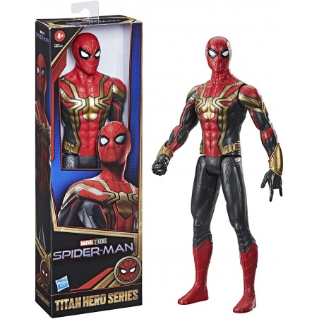 Hasbro Spider-Man con armatura integrale Iron Spider Action Figure 30 cm Titan Hero Series
