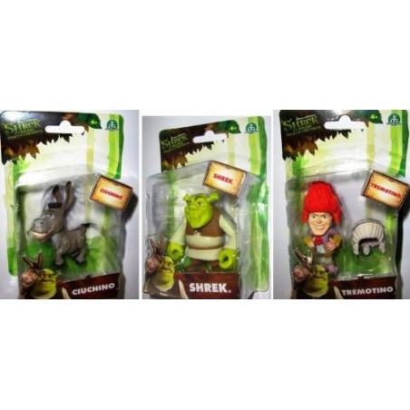 Shrek Forever After CCP06971 Action Figures Set Completo 3 Personaggi Gioco