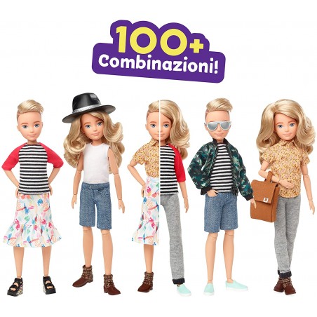 Creatable World GGT67 Kit Deluxe Bambola con Accessori DC-414