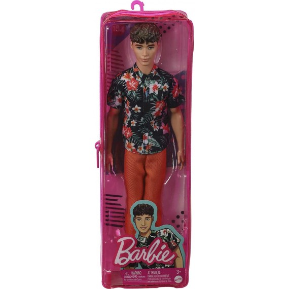 Barbie GBV24 Ken Fashionistas n. 184  Vestiti alla Moda Capelli Corti ScurI