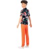 Barbie GBV24 Ken Fashionistas n. 184  Vestiti alla Moda Capelli Corti ScurI