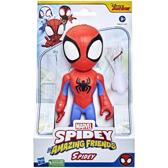 Hasbro F3986 Marvel Spidey e I Suoi Fantastici Amici Supersized Spidey Action Figure da 22 cm