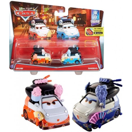 Disney Selezione Modelli Doppio Pack Cars Okuni & Shigeko DKV60