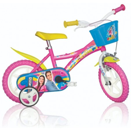 Dino Bikes Bicicletta per Bambini Me contro Te 12 Pollici Bambina