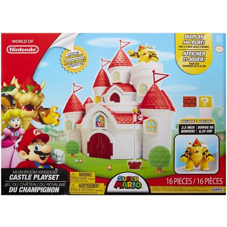 Grandi Giochi Playset Castello della Principessa Peach di SUPER MARIO 58541