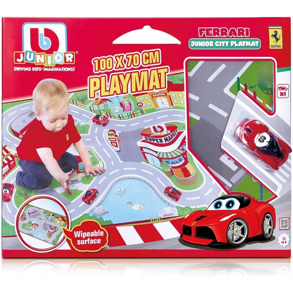 Burago Ferrari Junior City Playmat tappetone 919845 Burago Ferrari Junior City Playmat tappetone 919845