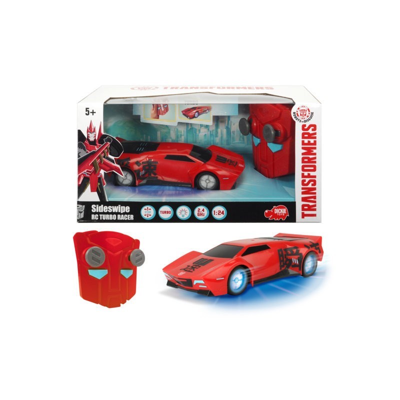 Simba Transformers RC Turbo Racers Sideswipe 1:24 2 4 GHz 2Ch. c