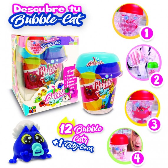 Bubble CATZ Multicolor Giochi Preziosi BUB01000 Bubble CATZ Multicolor Giochi Preziosi BUB01000