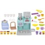 Play-Doh Kitchen Creations La Caffettiera Super Colorata con 20 Accessori e 8 vasetti di Pasta modellabile F5836