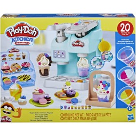 Play-Doh Kitchen Creations La Caffettiera Super Colorata con 20 Accessori e 8 vasetti di Pasta modellabile F5836 Play-Doh Kitchen Creations La Caffettiera Super Colorata con 20 Accessori e 8 vasetti di Pasta modellabile F5836