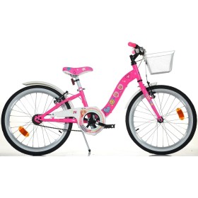 DINO BIKES 204 R-BAR Bici Barbie 20 Pollici Bianco-Rosa 1V SENZA CAMBIO DINO BIKES 204 R-BAR Bici Barbie 20 Pollici Bianco-Rosa 1V SENZA CAMBIO
