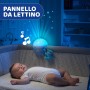 Chicco Next2Stars Proiettore Notturno con Pupazzo con Sensore Sonoro 3 Effetti Luminosi e Musica Blu ‎764720