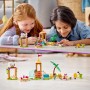 LEGO Friends 41699 Il Caffè di Adozione dei Cuccioli Parco Giochi Animali Mini Bamboline Olivia e Priyanka