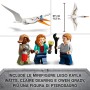 LEGO Jurassic World 76947 Quetzalcoatlus: Agguato Aereo con Dinosauri e 3 Minifigure