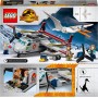 LEGO Jurassic World 76947 Quetzalcoatlus: Agguato Aereo con Dinosauri e 3 Minifigure