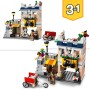 Lego Creator 31131 Ristorante Noodle Cittadino Casa con Negozio Bici e Sala da Gioco