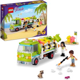 Lego Friends 41712 Camion Riciclaggio Rifiuti con Mini Bambolina Emma