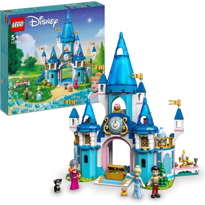 Lego Disney Princess 43206 Il Castello di Cenerentola e del Principe Azzurro