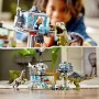 LEGO Jurassic World 76949  l’Attacco del Giganotosauro e del Terizinosauro con 6 Minifigure e 2 Dinosauri