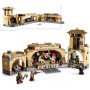 LEGO Star Wars 75326 La Sala del Trono di Boba Fett Palazzo di Jabba con 7 Minifigure Guerre Stellari