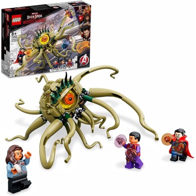 LEGO Marvel 76205 Faccia A Faccia con Gargantos, Piovra e Minifigure di Dr Strange