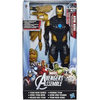 Marvel Titan Hero Series Iron Man 30cm DELUXE BATTLE UPGRADE