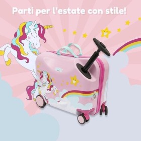 Giocheria GPT00000 Trolley Cavalcabile Unicorno Giocheria GPT00000 Trolley Cavalcabile Unicorno