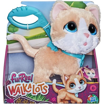 Hasbro FurReal Walkalots F1998 Gattino peluche interattivo divertenti suoni e andatura saltellante