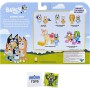 Giochi Preziosi BLY01100 Bluey School Friends Confezione da 4 con 2 adesivi My Outlet Mall