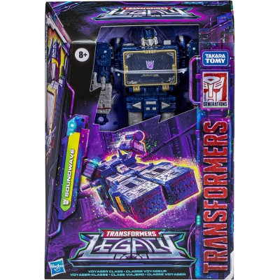 Hasbro F3517 Transformers Generations Legacy Voyager Soundwave Action Figure da 18cm