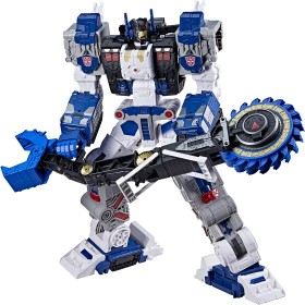 Transformers Generations Legacy Series Titan action figure Metroplex dell'Universo Cybertron da 56cm Transformers Generations Legacy Series Titan action figure Metroplex dell'Universo Cybertron da 56cm