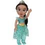 Jakks Pacific 95563 Disney Princess Principessa Jasmine 38cm con bellissimi occhi scintillanti abito scarpette e tiara