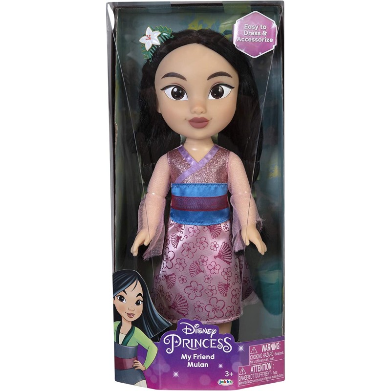 Costume da prncpessa Dsney Mulan glamour per bambn