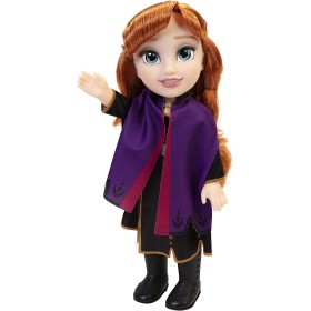 Jakks Pacific 211814 Disney Frozen II - Anna 38cm con abiti da sogno ispirati al film e occhi scintillanti Jakks Pacific 211814 Disney Frozen II - Anna 38cm con abiti da sogno ispirati al film e occhi scintillanti