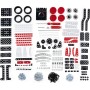 Meccano 6062054 Supercar motorizzata 25in1 con 347 pezzi, attrezzi e fari funzionanti