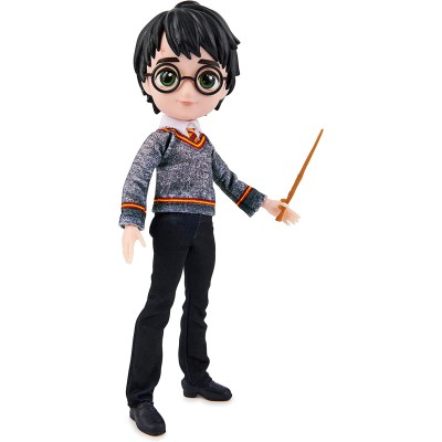SpinMaster 6061836 Wizarding World Bambola articolata Harry Potter 20cm Bacchetta e divisa di Hogwarts inclusa