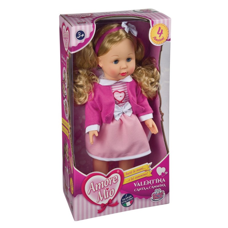 BAMBOLA AMORE MIO VALENTINA 71010 GRANDI GIOCHI