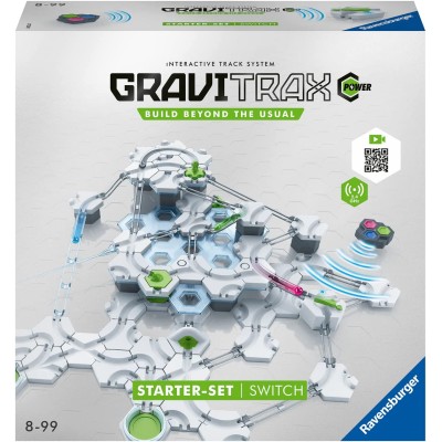 Ravensburger 27274 Gravitrax Power Starter Set Switch Costruzioni STEM Circuiti di Bille creative Funzione elettronica