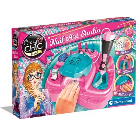Clementoni 18730 Crazy Chic Nail Art Studio Atelier Smalti Kit Macchina Decora Unghie Clementoni 18730 Crazy Chic Nail Art Studio Atelier Smalti Kit Macchina Decora Unghie