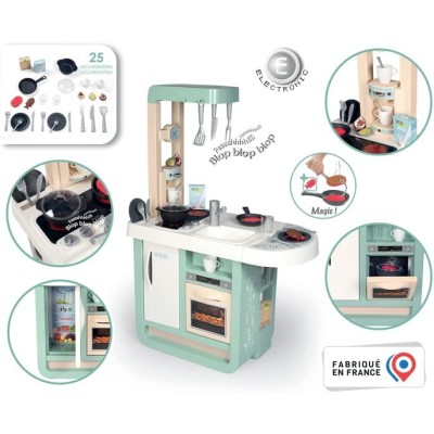 Smoby 7600310914 Cucina Cherry con 25 Accessori