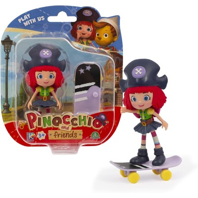 Giochi Preziosi PNH00300 Pinocchio - Personaggio Singolo Freeda  9 Cm Con Lo Skate