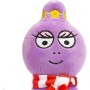 Barbapapà BAP43700 Peluche Barbabella Morbidoso E Soffice con Sciarpa a Righe Bianca E Rossa