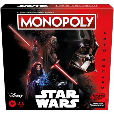 Hasbro Gaming F6167 Monopoly: Star Wars Lato Oscuro gioco da tavolo per famiglie