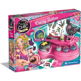Clementoni 18733 Crazy Chic Kit Laboratorio Tattoo Temporanei