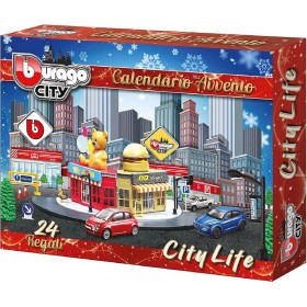 Bburago 926596 Calendario Dell'Avvento con 24 regali da scoprire Bburago 926596 Calendario Dell'Avvento con 24 regali da scoprire