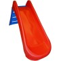 Mandelli 705500016 Sport1 Scivolo Pieghevole 3 gradini in plastica Rosso Salvaspazio 130x47x72 Cm