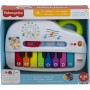 Fisher-Price HHX13 Pianoforte Cagnolino Ridi & Impara Portatile con Luci Versi degli Animali e 4 modalità di gioco